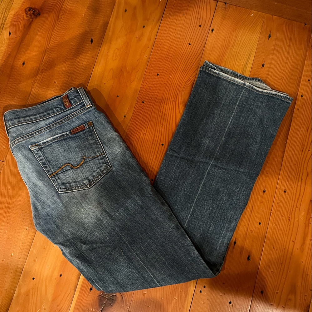7 for all mankind classic bootcut jeans